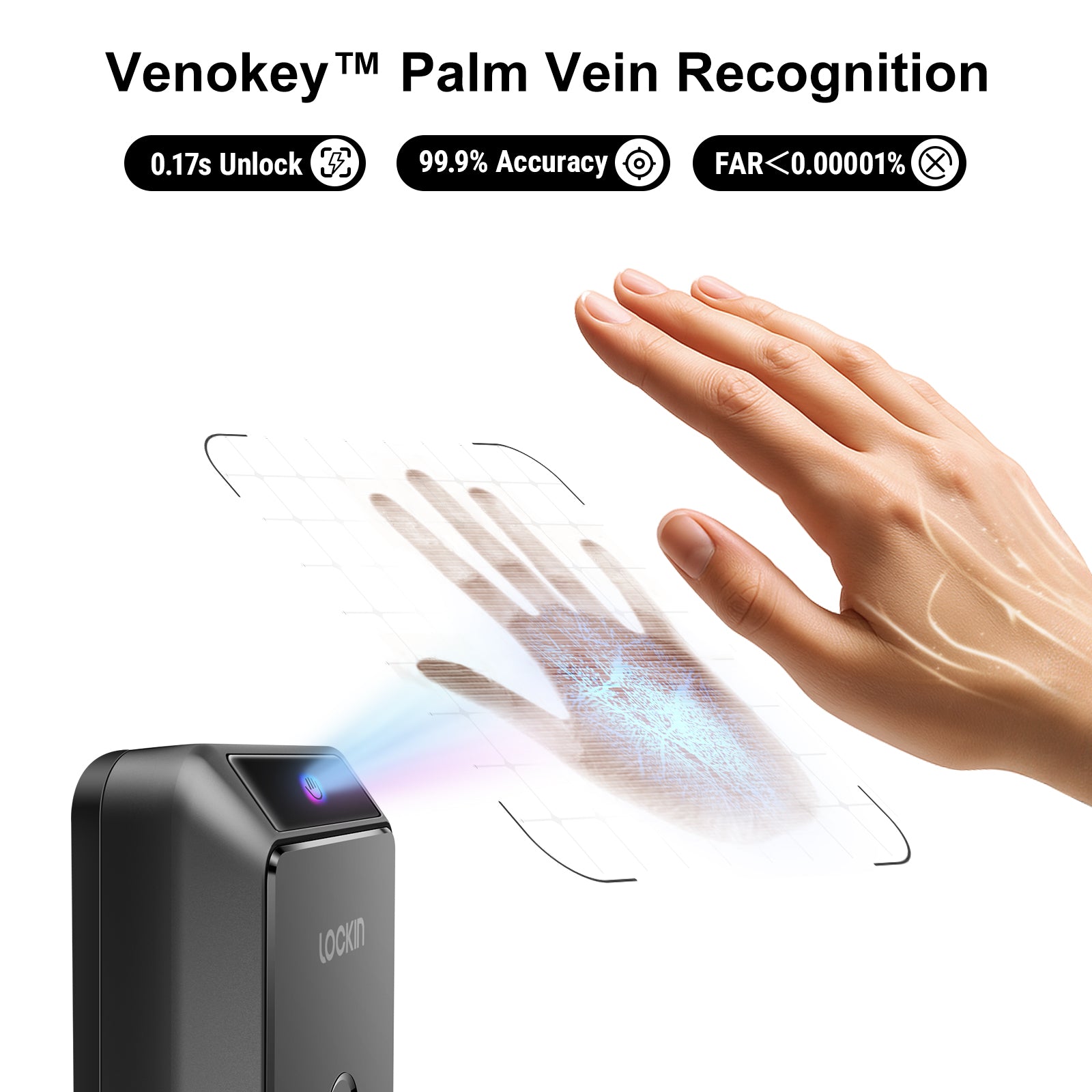 Veno Palm Vein Recognition Smart Lock