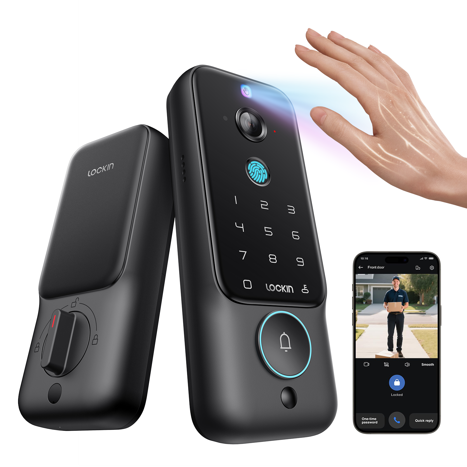 Veno Plus Palm Vein Recognition Video Smart Lock