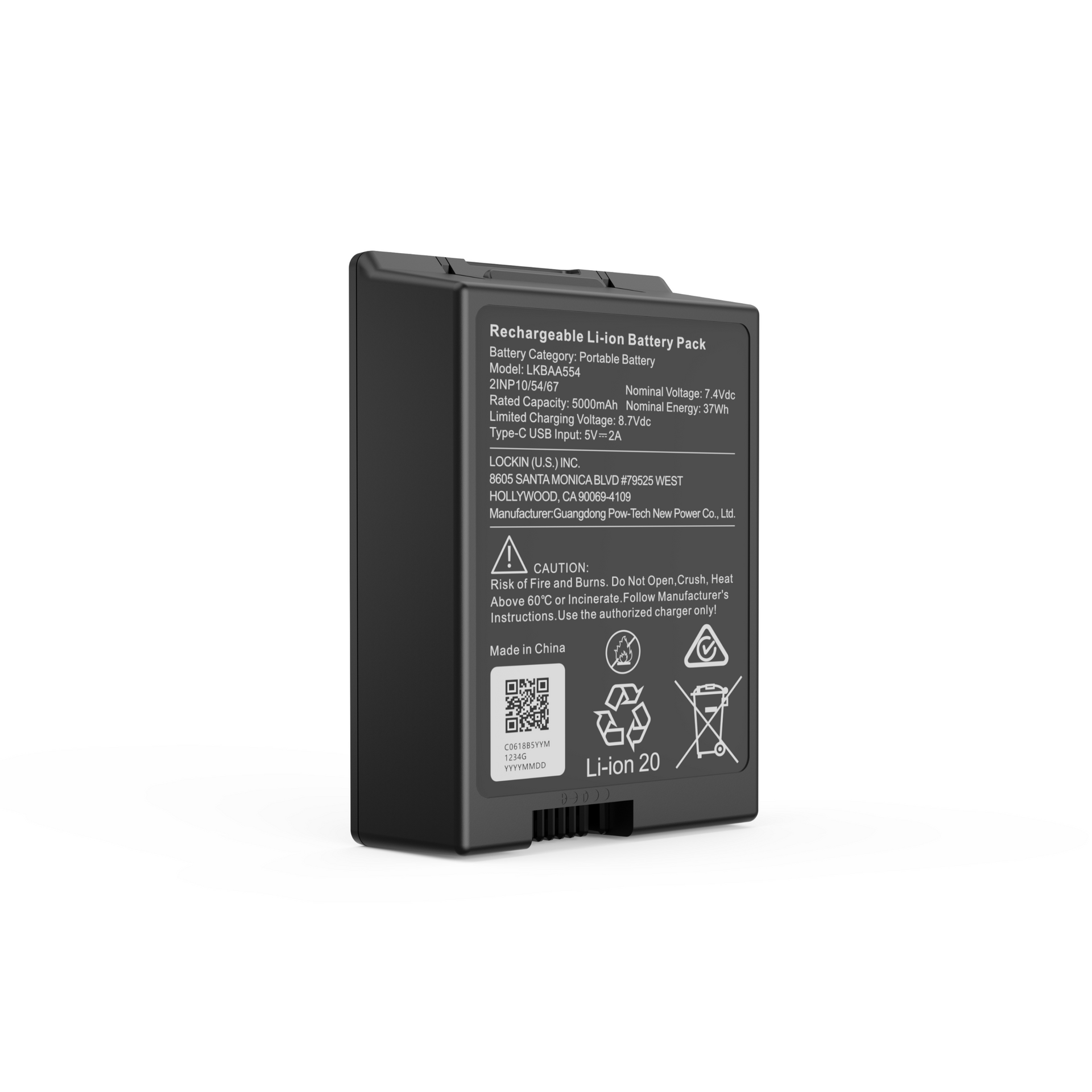 Rechargeable Battery for Veno Smart Lock