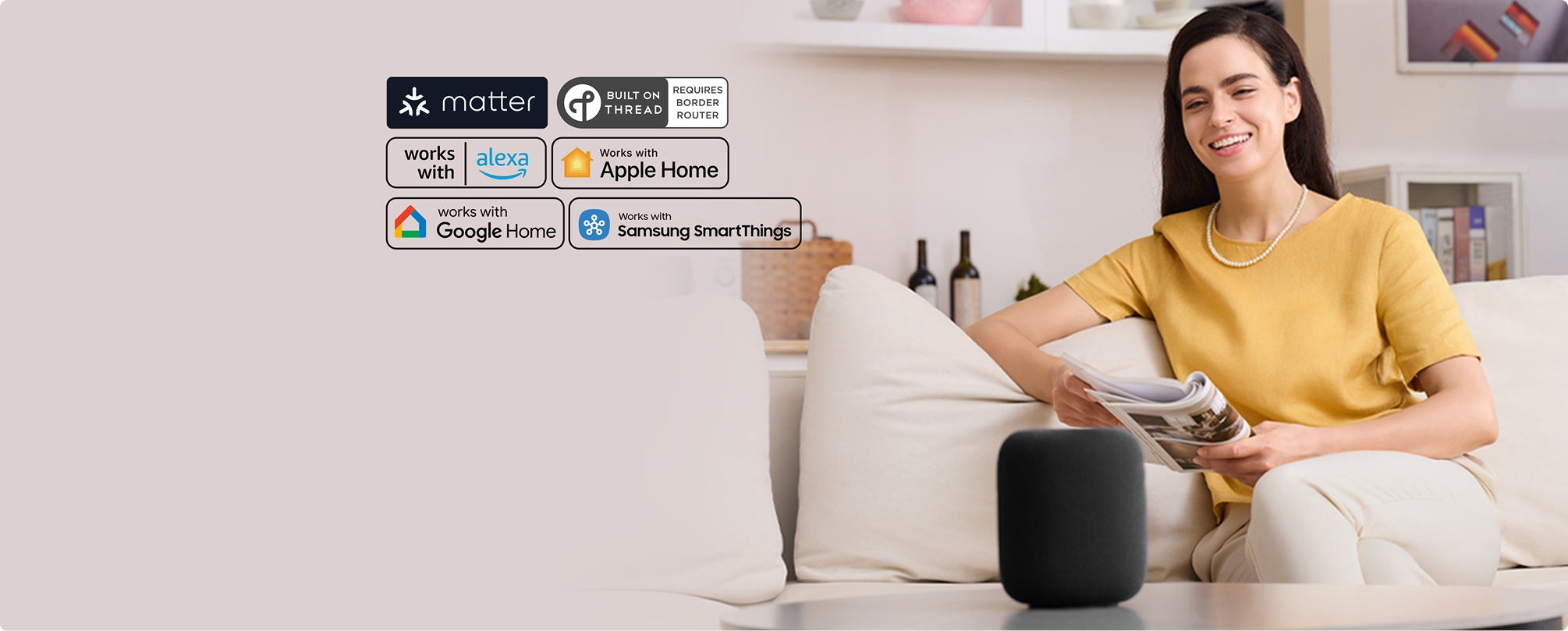 Built for Smart Home Integration